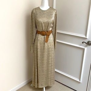 NWT Zara Maxi Dress with NWT Belt included!